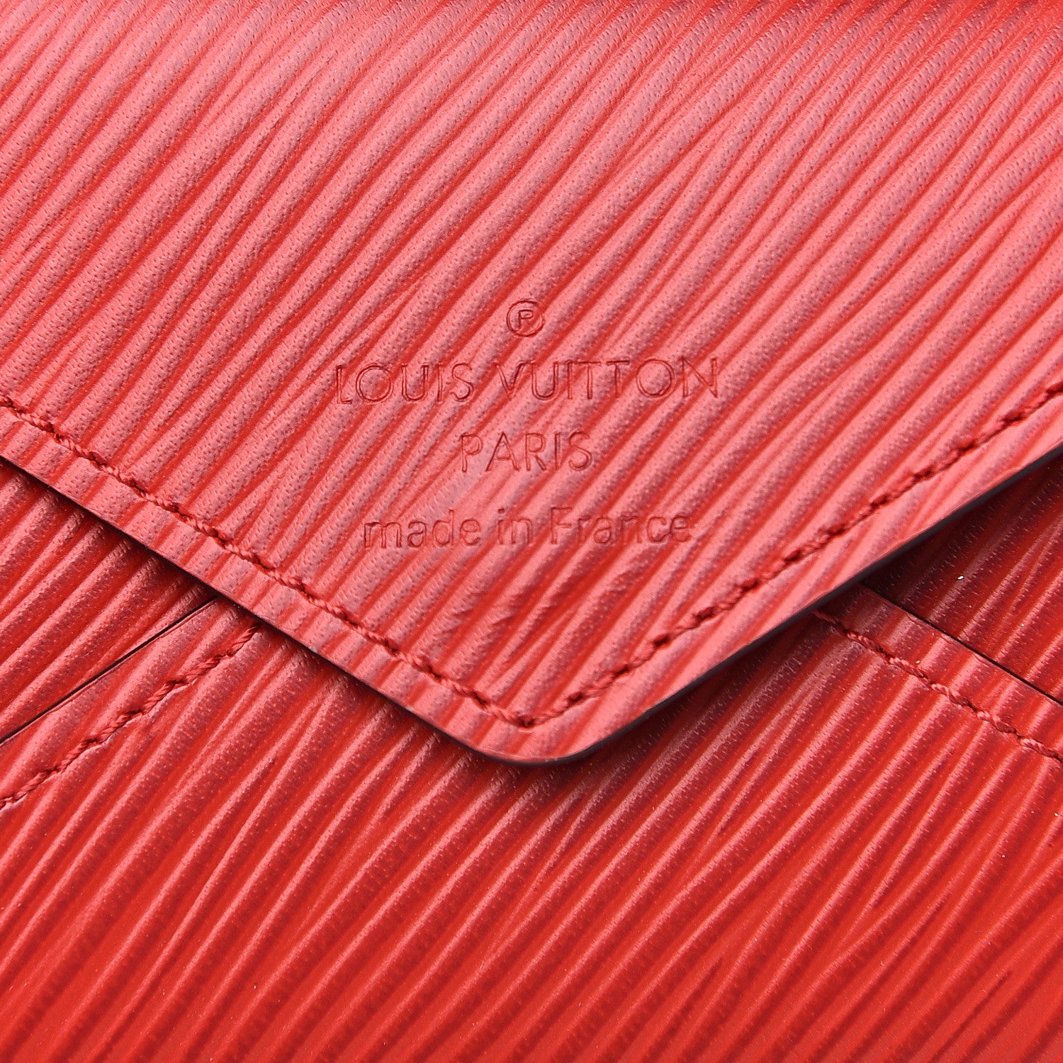 Louis Vuitton Epi Small Kirigami Pochette Insert Coquelicot 5 of 6