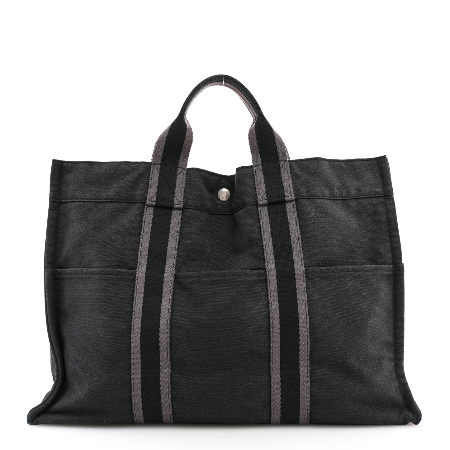 Canvas Herline MM Tote Black