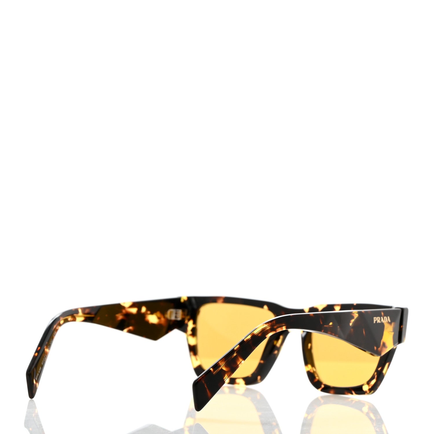 Prada Acetate Sunglasses SPR A06 Tortoise 4 of 8