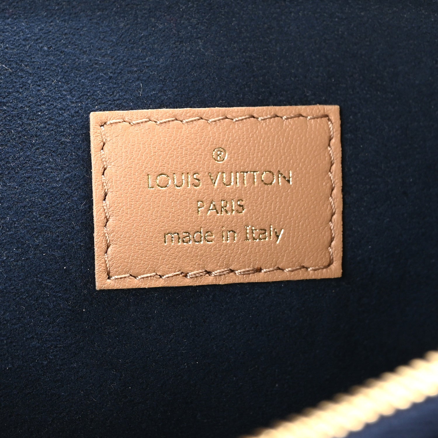 Louis Vuitton Lambskin Embossed Monogram Coussin PM Camel 6 of 9