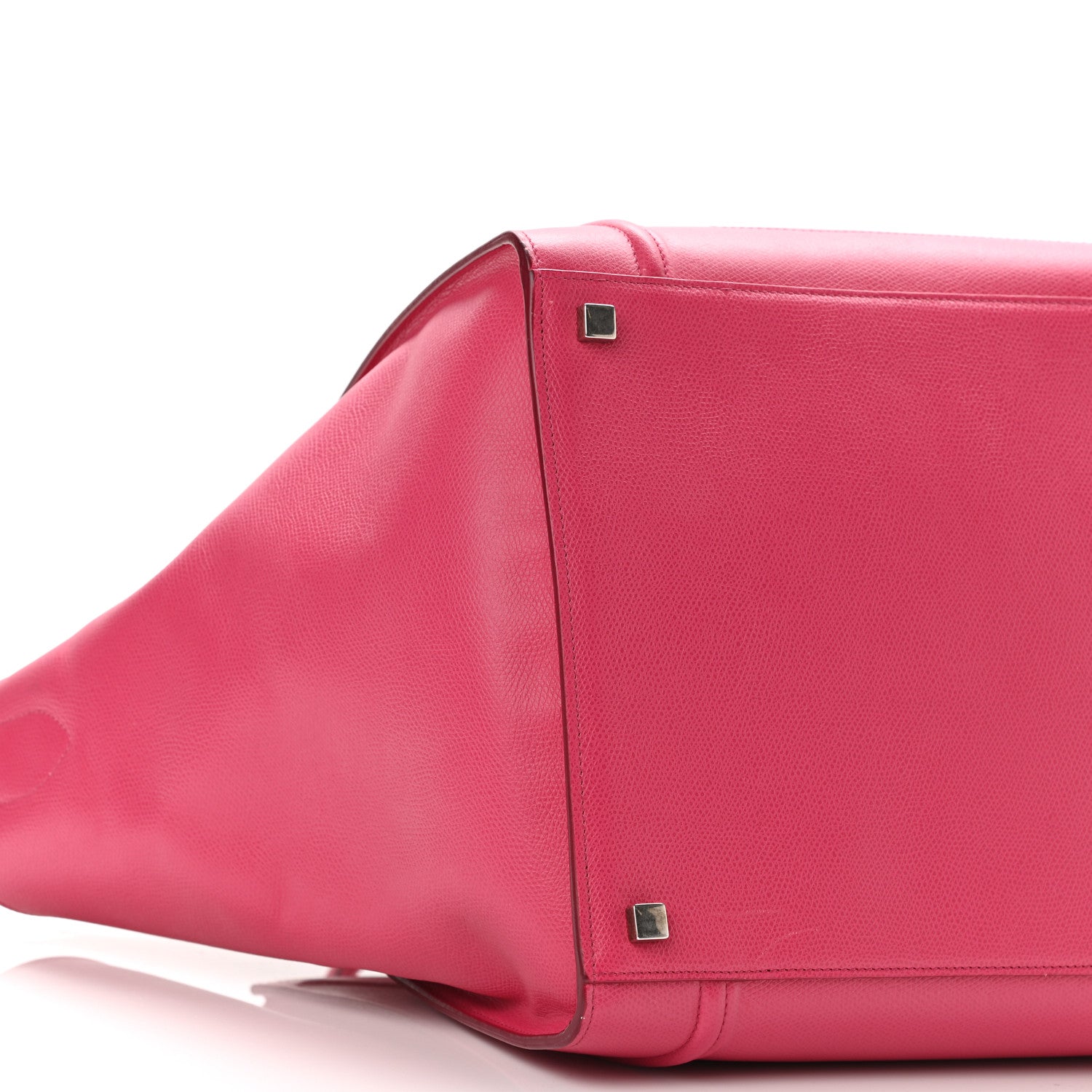 Celine Grained Calfskin Medium Phantom Luggage Fuchsia 11 of 12