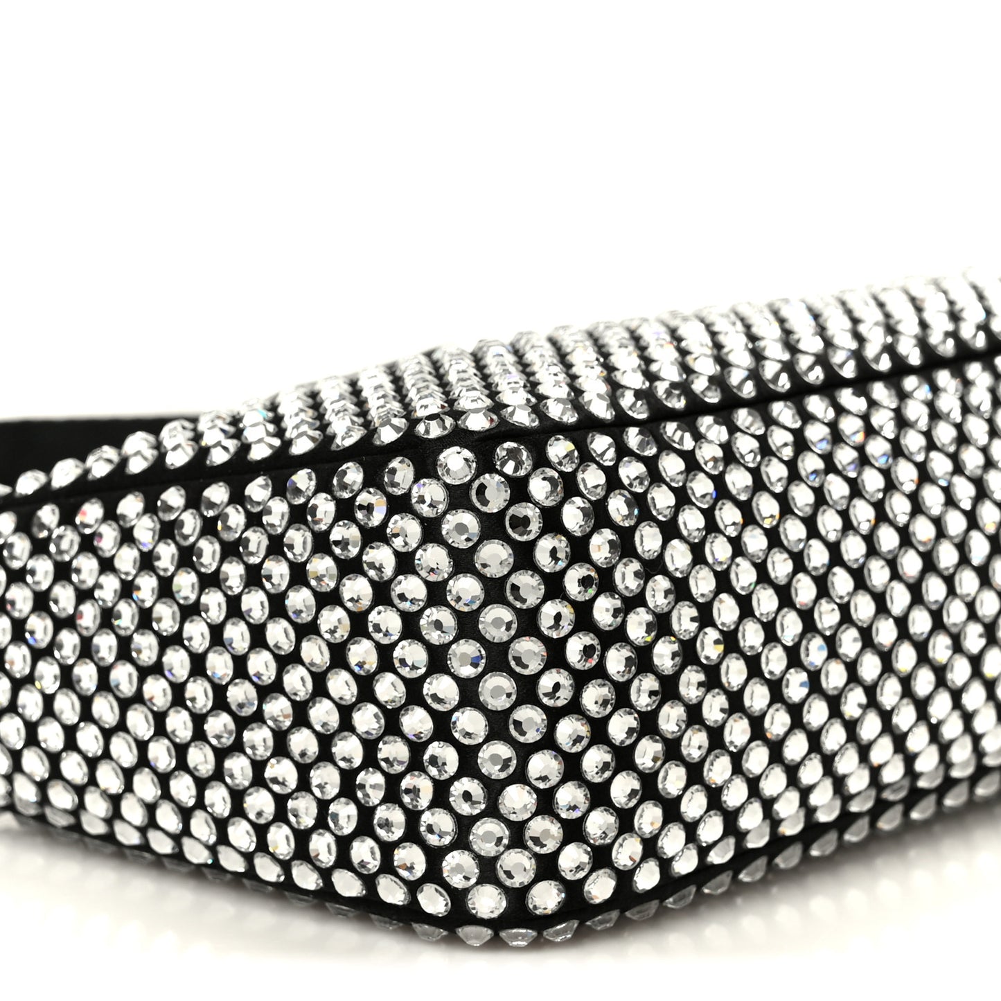 Satin Crystal Mini Re-Edition 2000 Bag Cristal