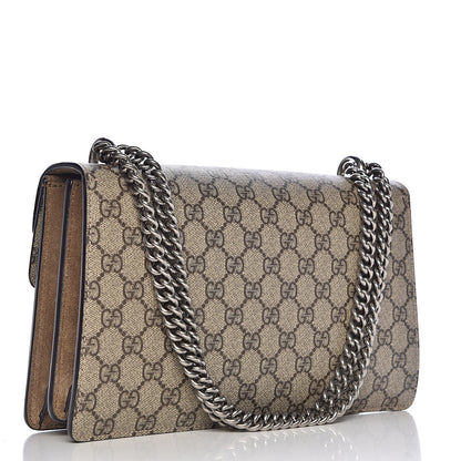 Gucci GG Supreme Monogram Small Dionysus Shoulder Bag Taupe 3 of 11