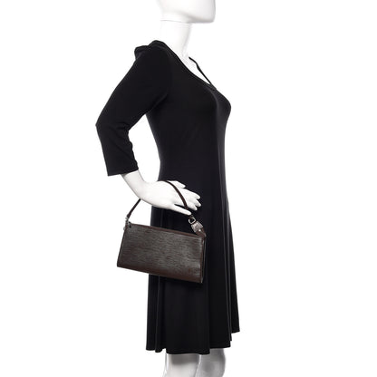 Louis Vuitton Epi Pochette Accessories 24 Moka 2 of 9
