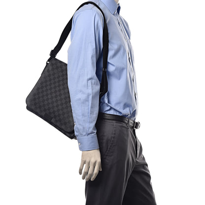 Louis Vuitton Damier Graphite District MM 2 of 10