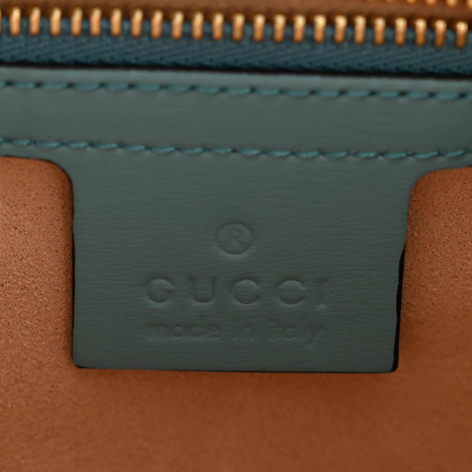 Gucci Boarded Dyana Lux Calfskin Small Jackie 1961 Hobo Dusty Azure 5 of 12