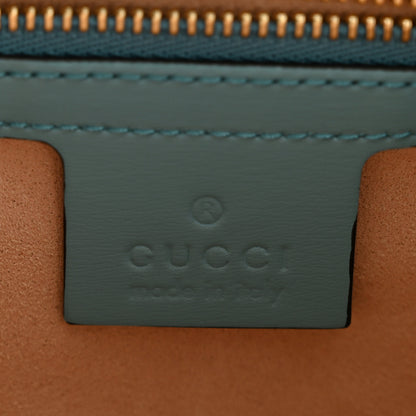 Gucci Boarded Dyana Lux Calfskin Small Jackie 1961 Hobo Dusty Azure 5 of 12