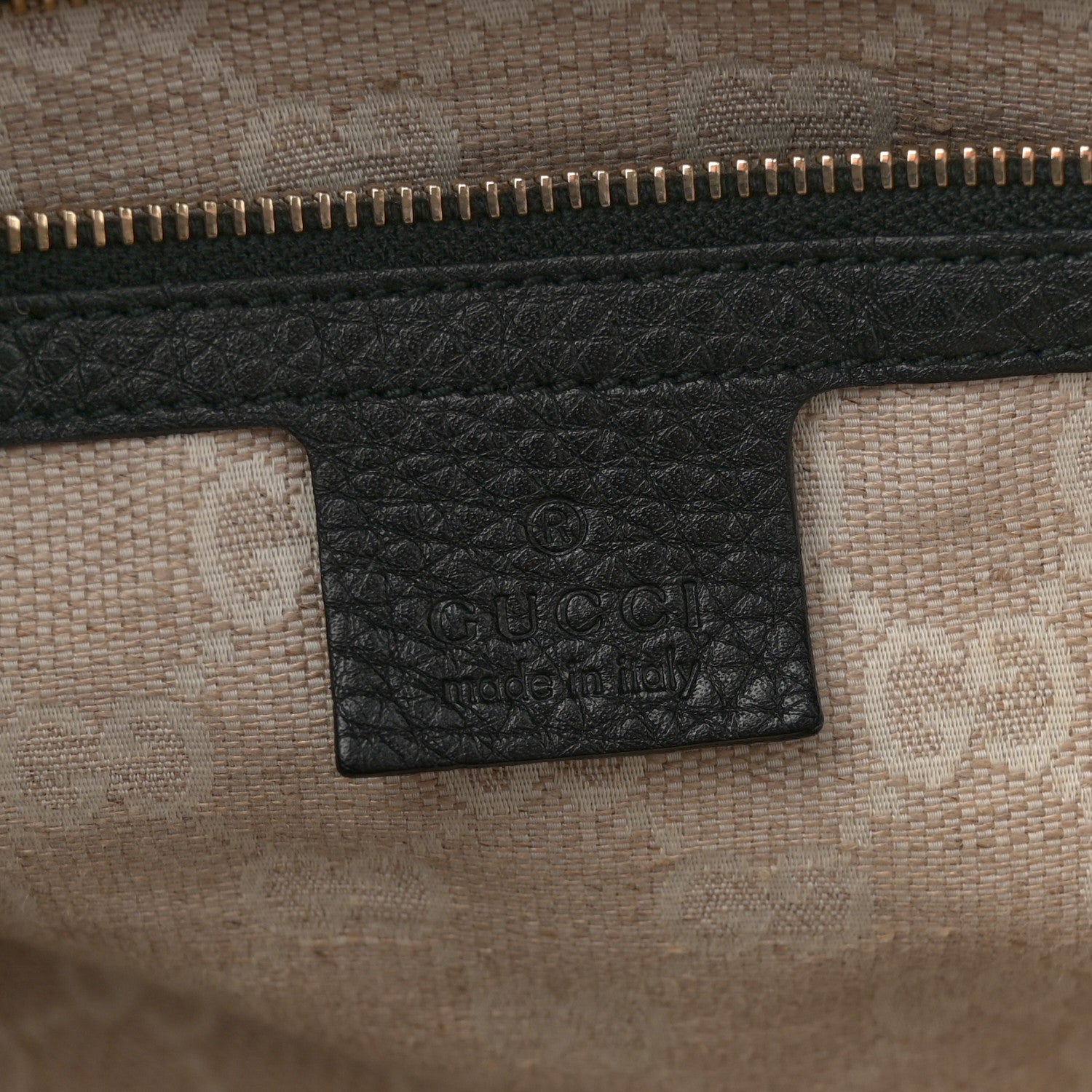 Gucci Grained Calfskin Medium Diana Bamboo Top Handle Tote Black 6 of 14