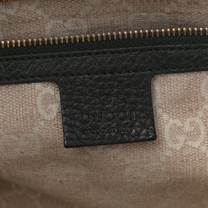 Gucci Grained Calfskin Medium Diana Bamboo Top Handle Tote Black 6 of 14