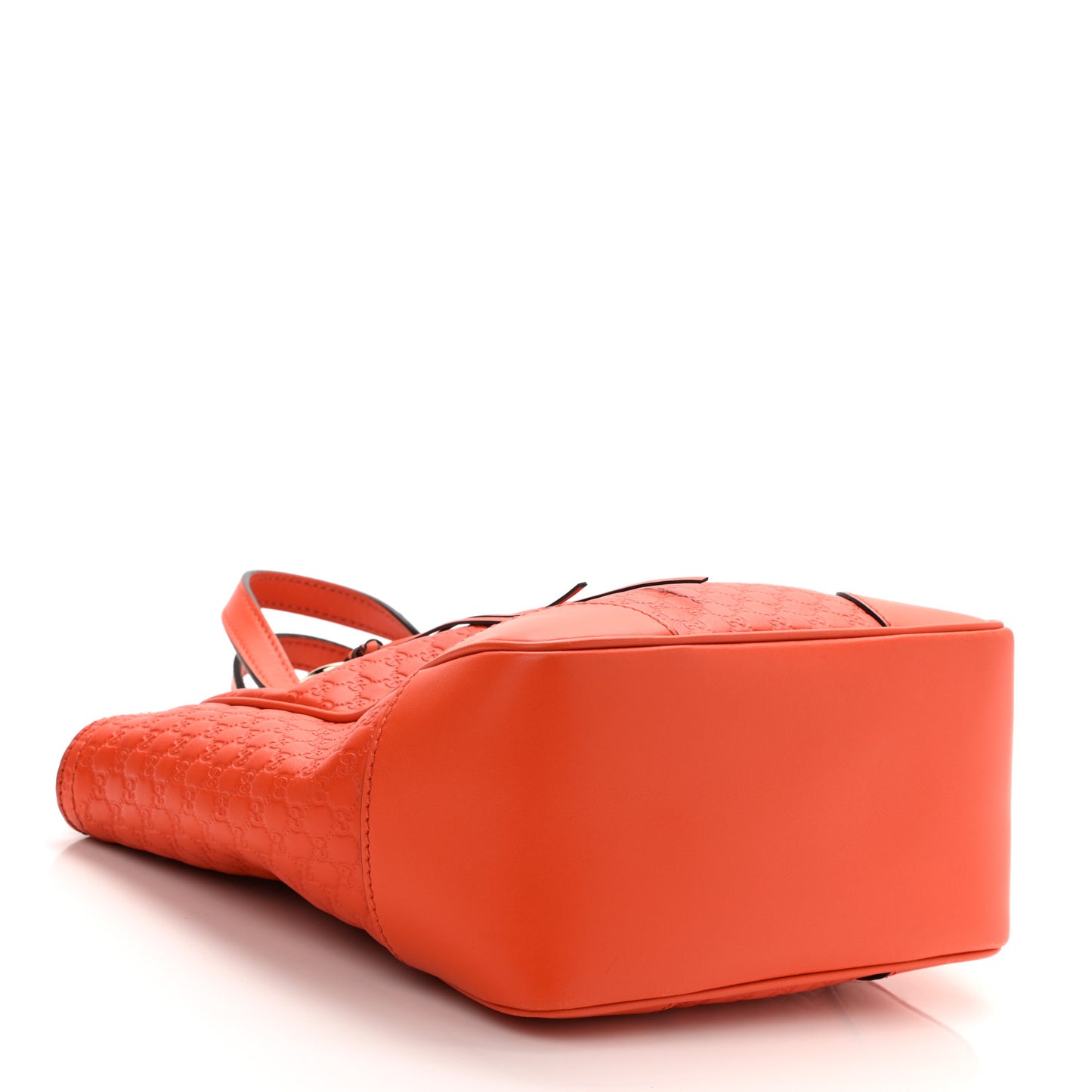 Microguccissima Small Bree Tote Sun Orange