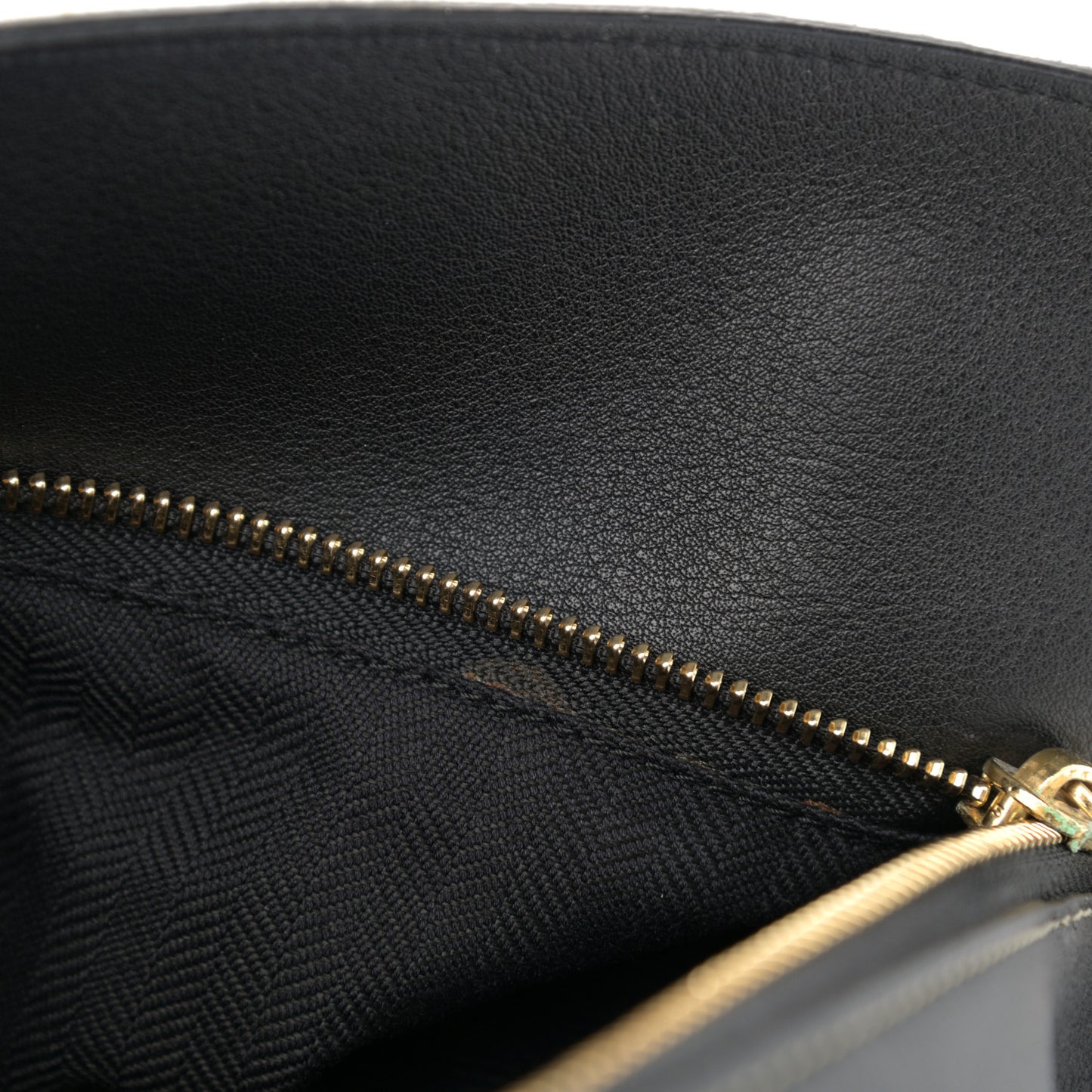 Calfskin Suede Medium Puzzle Bag Gold Avocado Green