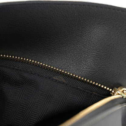 Loewe Calfskin Suede Medium Puzzle Bag Gold Avocado Green 11 of 11