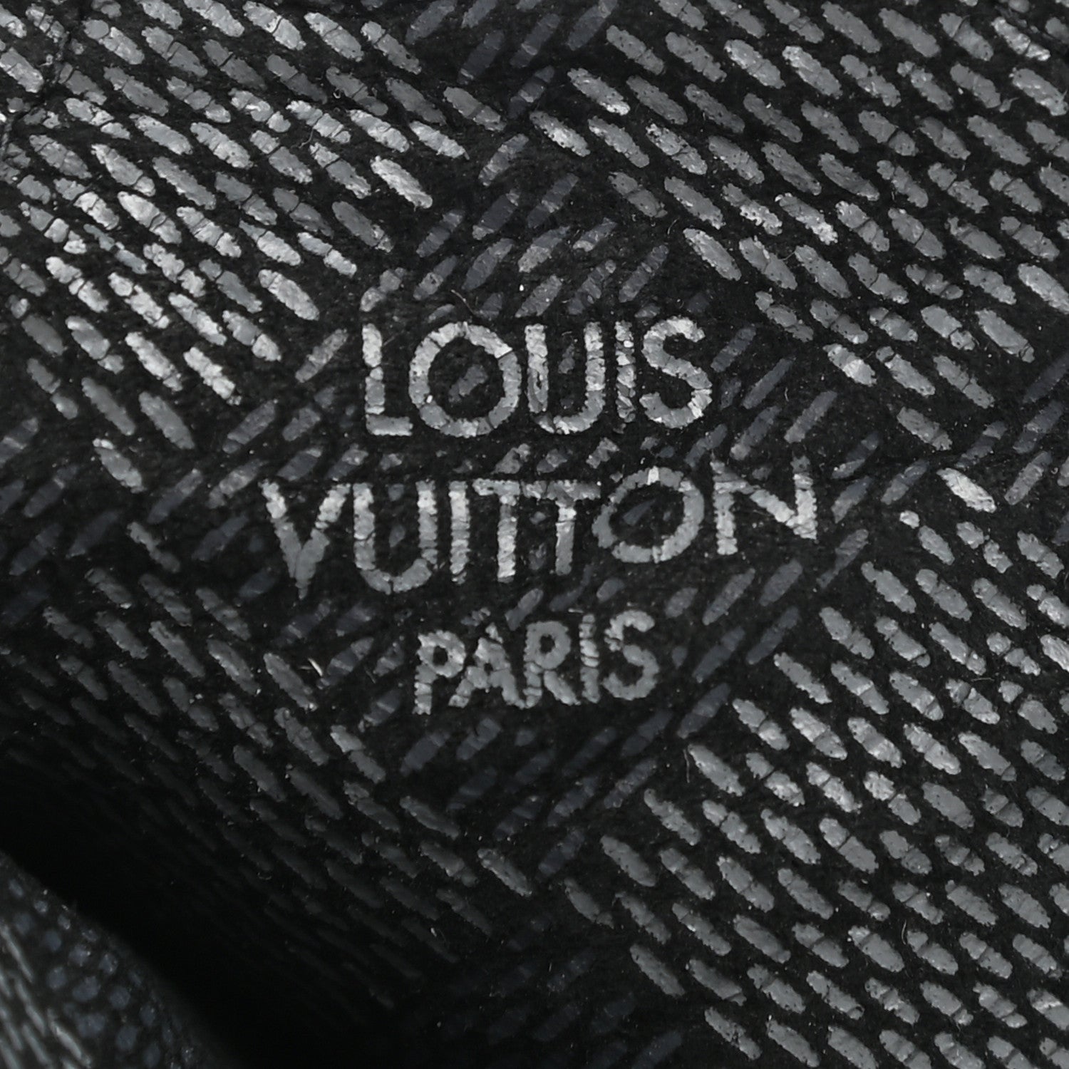 Louis Vuitton Lambskin Damier Graphite Mens Gloves 3 of 3