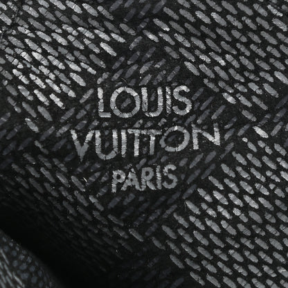 Louis Vuitton Lambskin Damier Graphite Mens Gloves 3 of 3