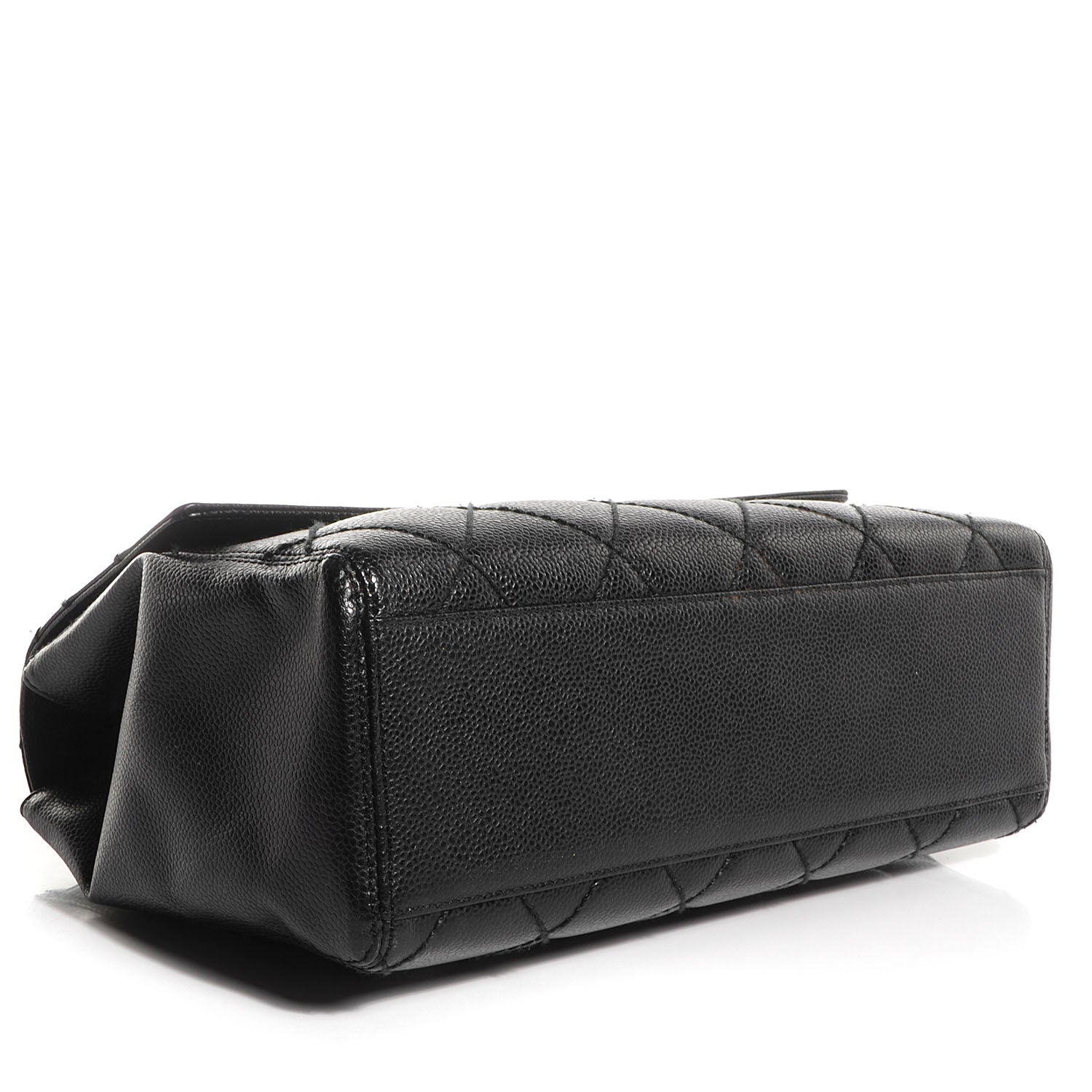 Chanel Caviar Quilted Single Flap Bag Black 5 of 9