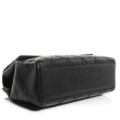 Chanel Caviar Quilted Single Flap Bag Black 5 of 9