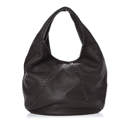 Bottega Veneta Cervo Deerskin Large Hobo Espresso 1 of 8