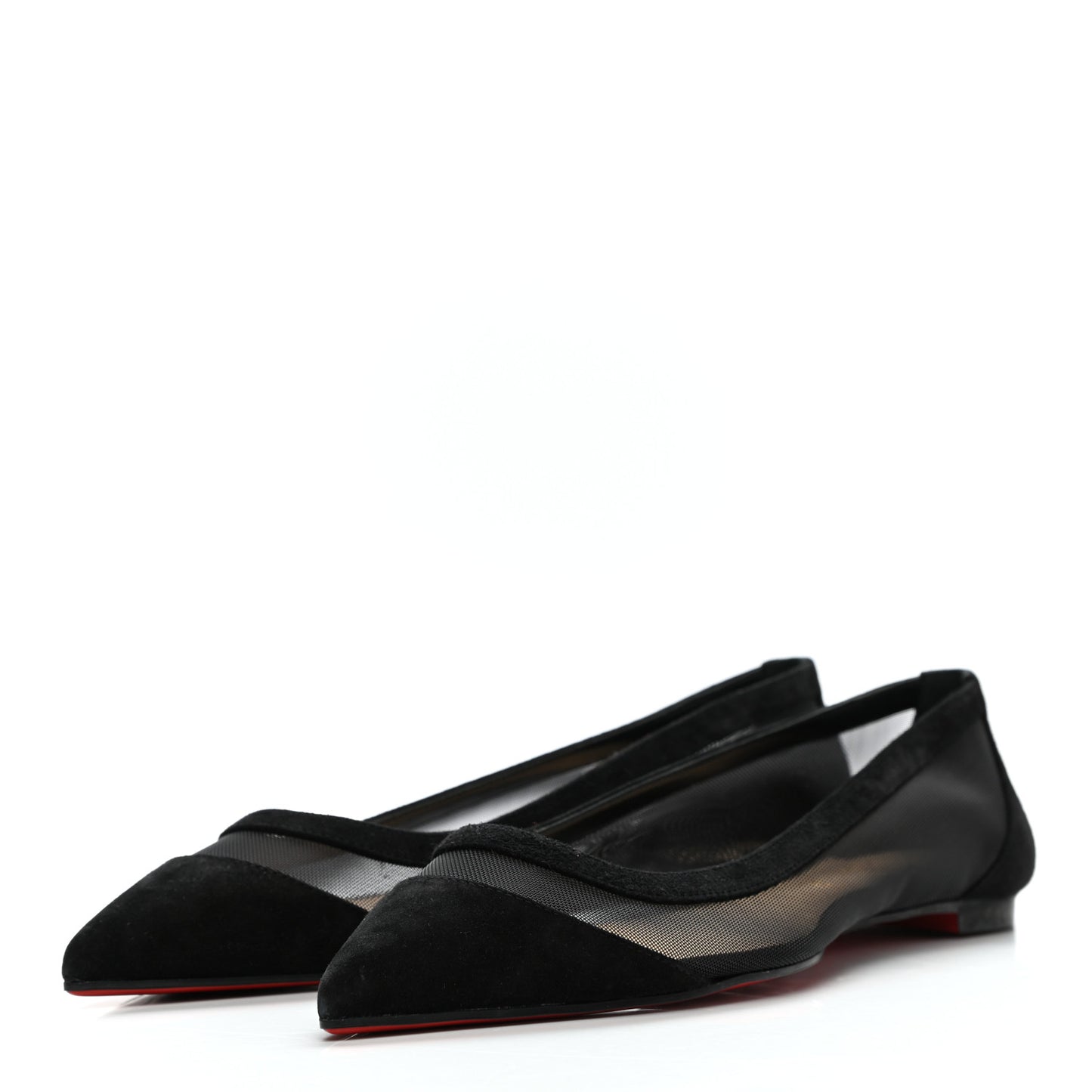 Veau Velours Rete Galativi Flats 37.5 Black