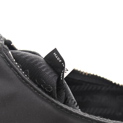 Prada Nylon Re-Edition 2005 Shoulder Bag Black 7 of 10