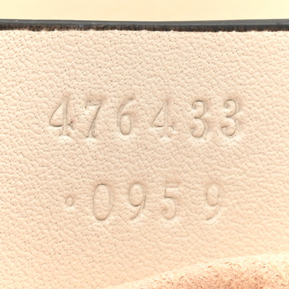 Gucci Calfskin Matelasse Super Mini GG Marmont Shoulder Bag White 7 of 18