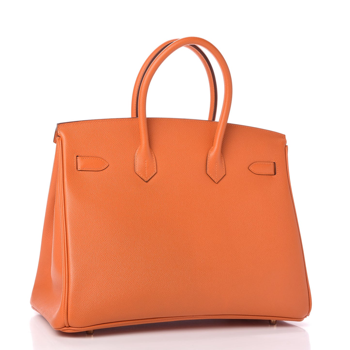 Epsom Birkin 35 Orange
