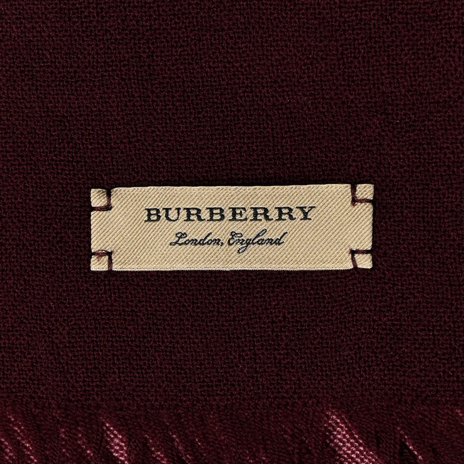 Burberry Merino Wool House Check Scarf 2 of 4