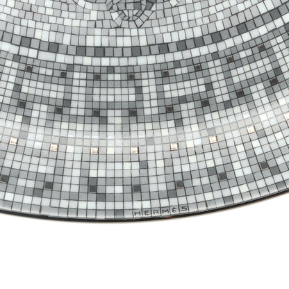 Hermes Porcelain Mosaique au 24 Platine Tart Platter 3 of 5