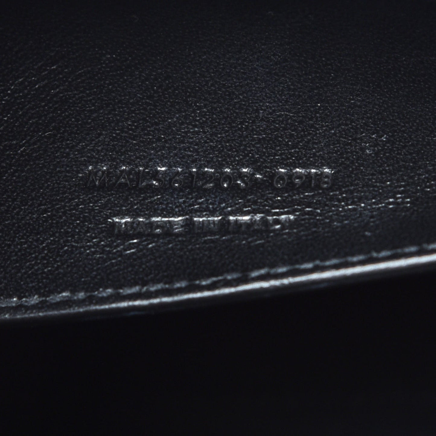Shiny Calfskin Small Uptown Tote Black