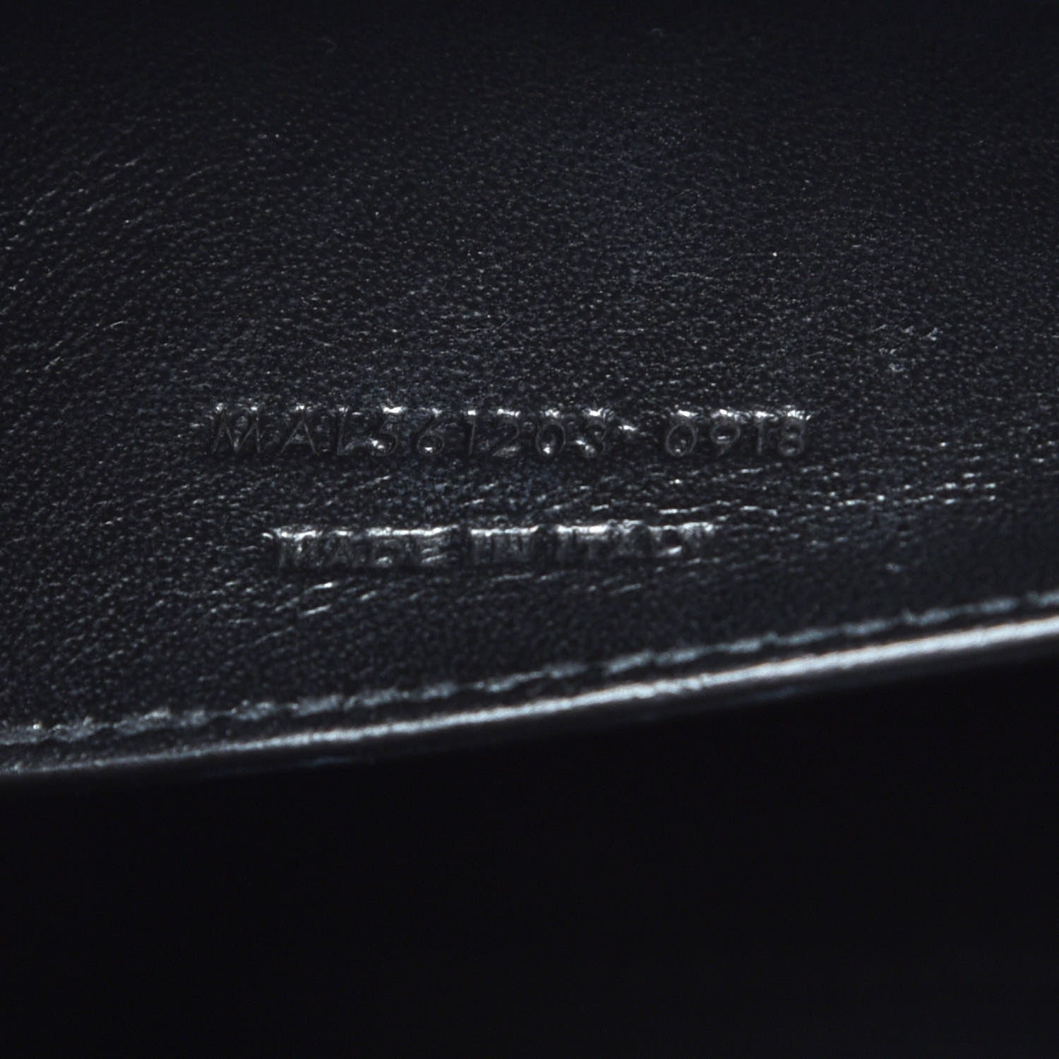 Saint Laurent Shiny Calfskin Small Uptown Tote Black 9 of 9