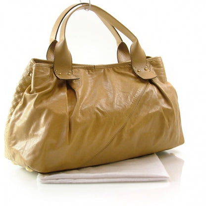 Marc Jacobs Leather Quilted Large Irena Almond 3 of 10