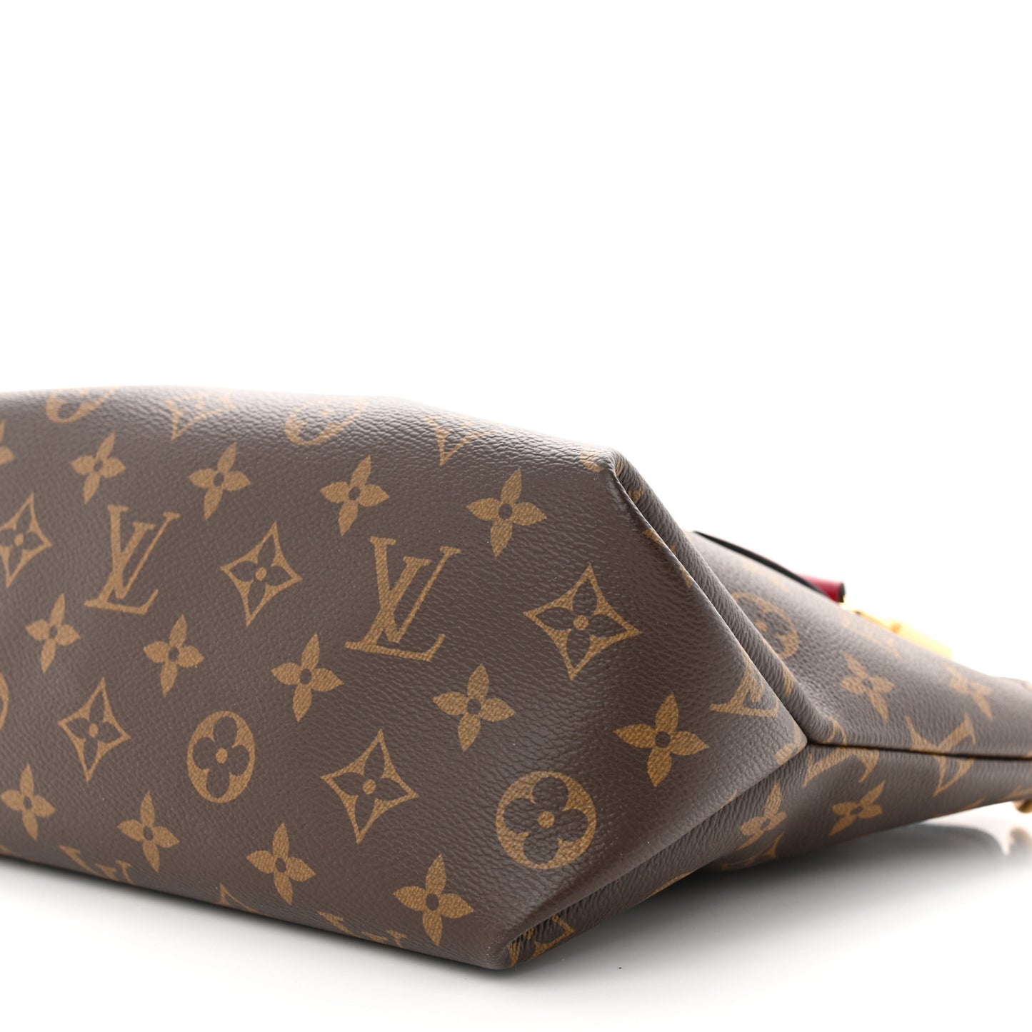 Monogram Flower Zipped Tote PM Lie De Vin