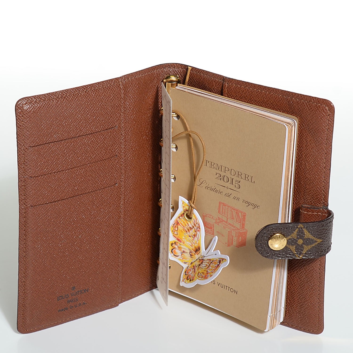 Louis Vuitton Monogram Small Ring Agenda Cover 5 of 7