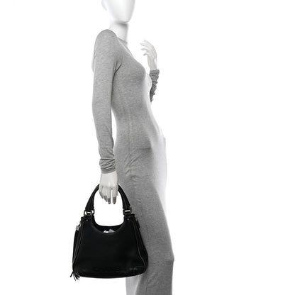 Chanel Grained Calfskin Tassel Hobo Black 2 of 13