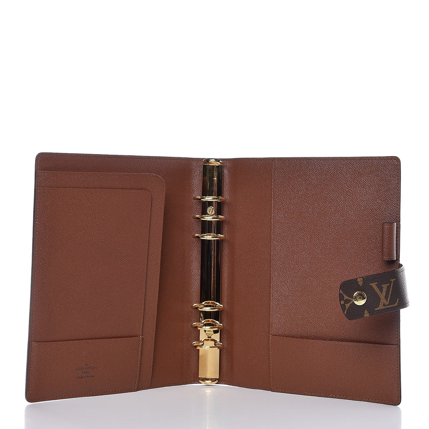 Monogram Large Ring Agenda Cover