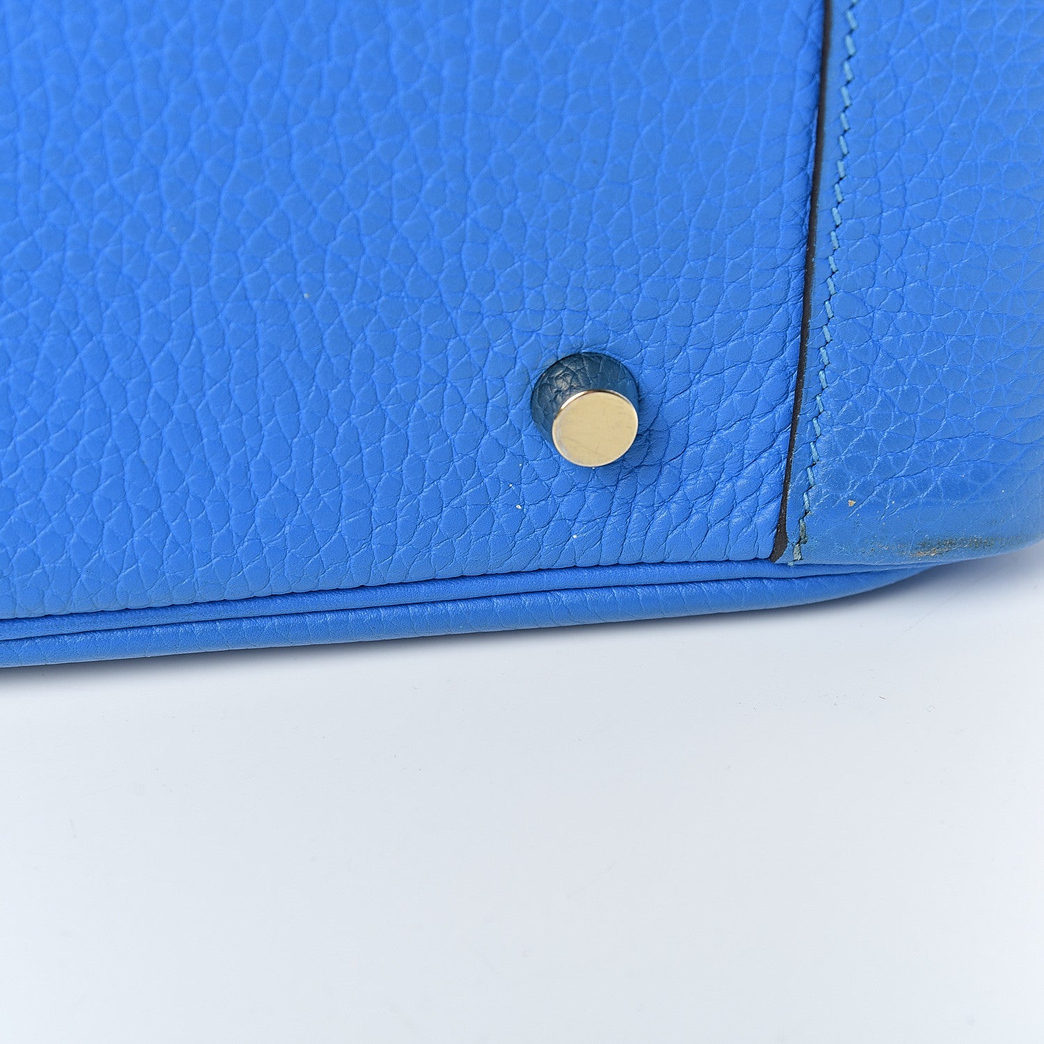 Hermes Taurillon Clemence Lindy 34 Bleu Hydra 14 of 17