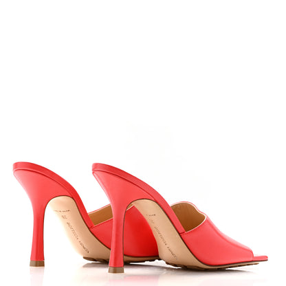 Bottega Veneta Lambskin Stretch Mule Sandals 38 Sunburst 5 of 9