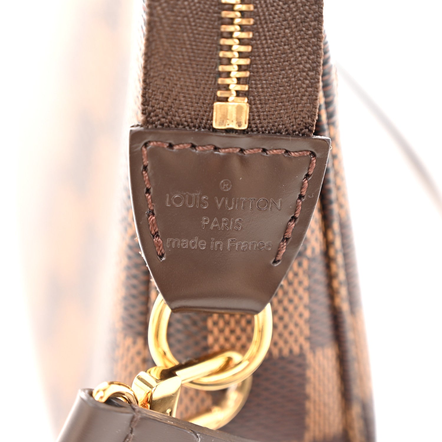 Louis Vuitton Damier Ebene Pochette Accessories NM 6 of 11