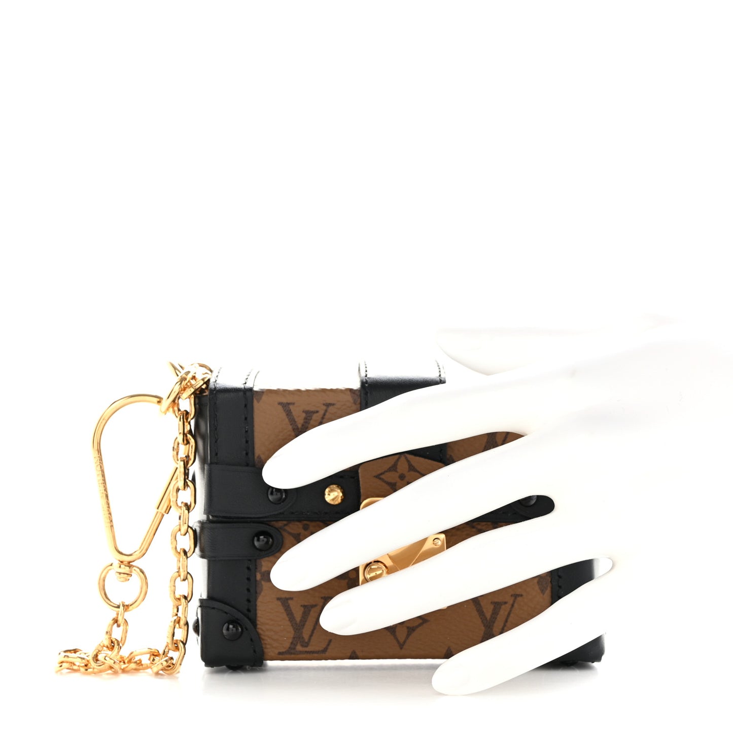 Reverse Monogram Essential Trunk Black