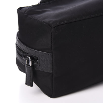 Prada Nylon Saffiano Toiletry Case Black 6 of 9