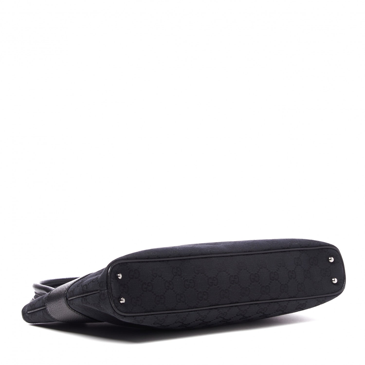 Gucci Monogram Shoulder Bag Black 3 of 7