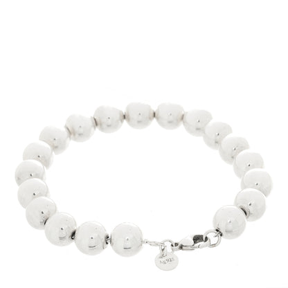 Tiffany Sterling Silver 10mm HardWear Ball Bracelet 2 of 4