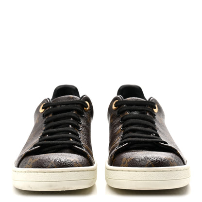 Louis Vuitton Patent Monogram Frontrow Sneakers 35.5 3 of 10