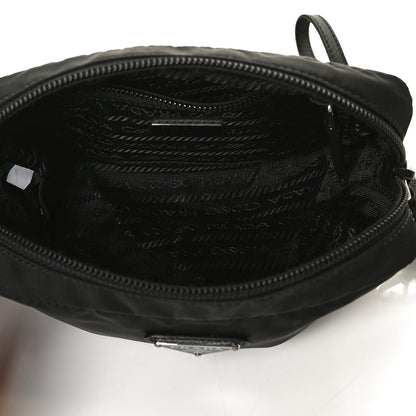 Prada Tessuto Nylon Saffiano Wristlet Black 5 of 14