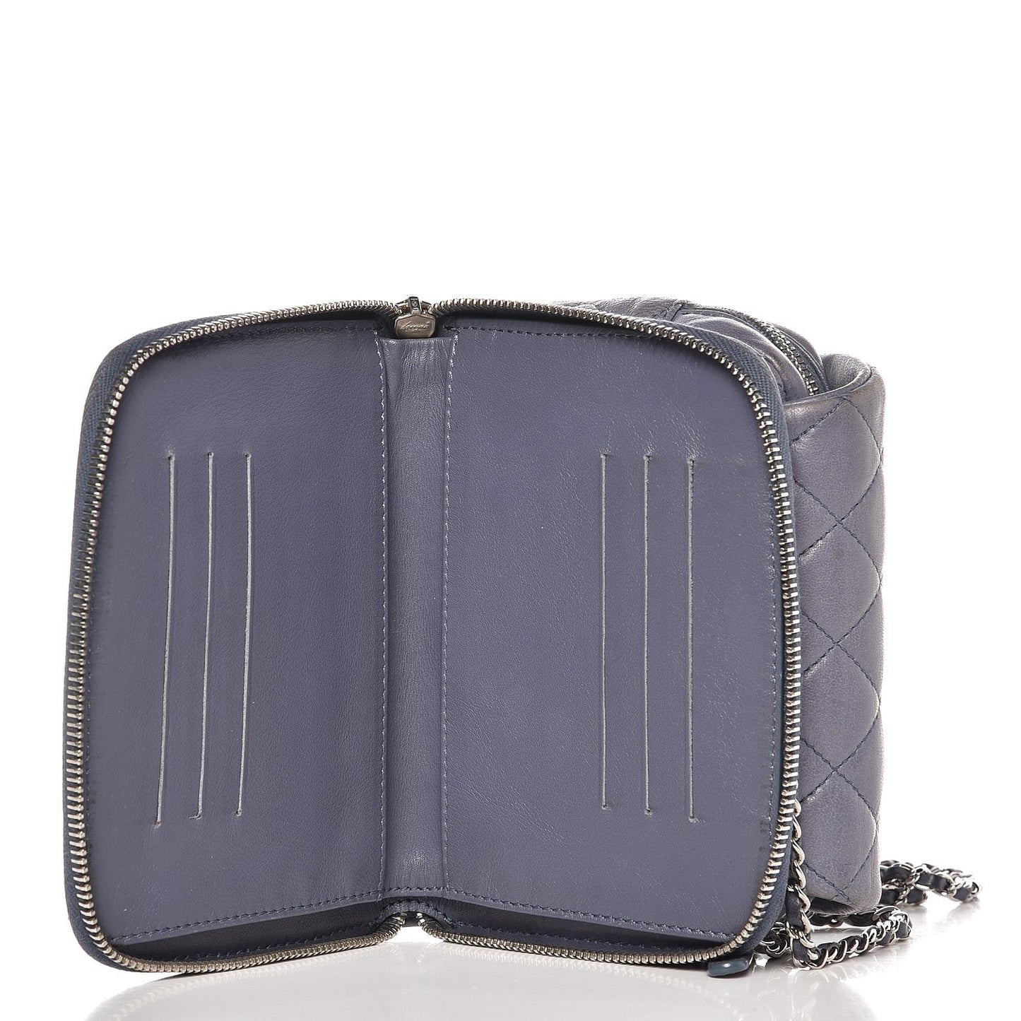 Lambskin Quilted New Mini Flap Lavender
