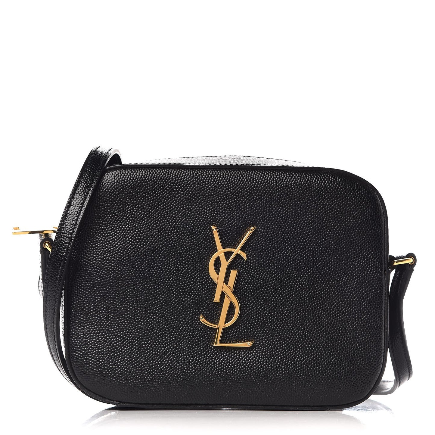 Grain De Poudre Small Classic Monogram Camera Bag Black