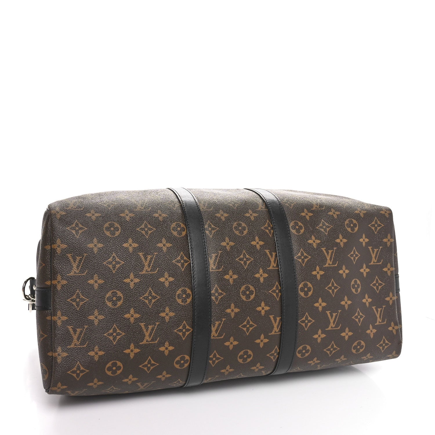 Louis Vuitton Monogram Macassar Keepall Bandouliere 45 4 of 11