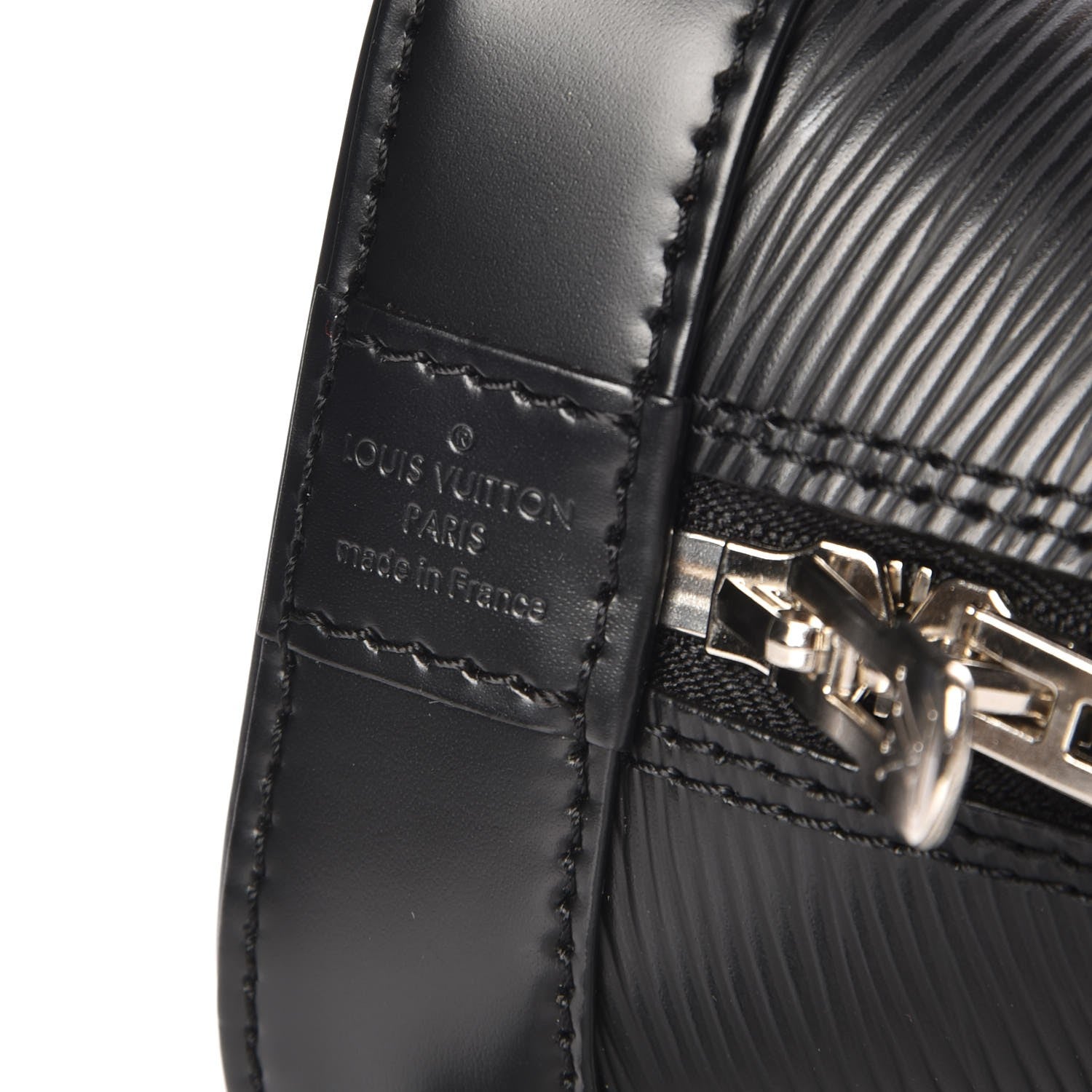 Louis Vuitton Epi Alma BB Black 6 of 8