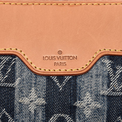 Louis Vuitton Denim Raye Cabas GM 6 of 11