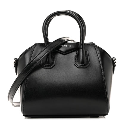 Givenchy Shiny Lord Calfskin Micro Antigona Black 1 of 11