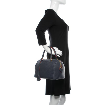 Louis Vuitton Empreinte Speedy Bandouliere 25 NM Marine Rouge 3 of 11